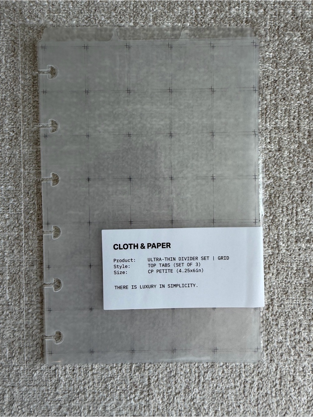 Cloth & Paper CP Petite Planner Bundle Dashboards Inserts Dividers Accessories - Picture 13 of 16